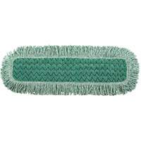 Hygen Fringed Dust Pad, Hook and Loop Style, Microfibre, 27-1/2" L x 9" W Pryde Industrial Inc.
