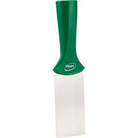 Handle-Mounted Stainless Steel Scraper, Green, 2" W x 8" L Pryde Industrial Inc.