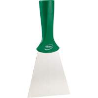 Handle-Mounted Stainless Steel Scraper, Green, 4" W x 8" L Pryde Industrial Inc.
