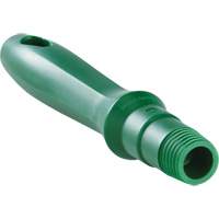 Mini manche, Brosse/Support &agrave; tampon/Grattoir/Raclette, Vert, Standard, 6-1/4" lo Pryde Industrial Inc.