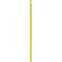 Ultra Hygiene Handle, Broom/Brush/Pad Holder/Scraper/Squeegee, Yellow, Standard, 40" L Pryde Industrial Inc.