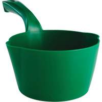 Round Bowl Scoop, Plastic, Green, 32 oz. Pryde Industrial Inc.
