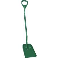 Ergonomic Small Blade Shovel, 50" Length, Plastic, Green Pryde Industrial Inc.