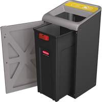 Configure Can Waste Container, Bulk/Curbside/Deskside, Steel, 23 US gal. Pryde Industrial Inc.