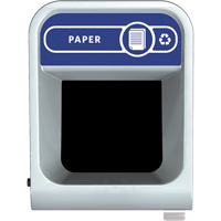Configure Paper Waste Container, Bulk/Curbside/Deskside, Steel, 45 US gal. Pryde Industrial Inc.