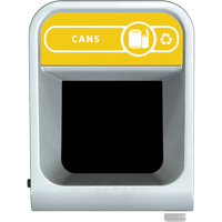 Configure Can Waste Container, Bulk/Curbside/Deskside, Steel, 23 US gal. Pryde Industrial Inc.