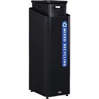 Sustain Mixed Recycling Container, Bulk, Plastic, 15 US gal. Pryde Industrial Inc.