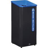 Sustain Mixed Recycling Container, Bulk, Plastic, 23 US gal. Pryde Industrial Inc.