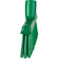 Balai biseaut&eacute; avec pas de vis inclin&eacute;, Crins Moyen, 10", Polyester, Vert Pryde Industrial Inc.