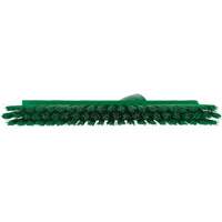 Balai biseaut&eacute; avec pas de vis inclin&eacute;, Crins Moyen, 10", Polyester, Vert Pryde Industrial Inc.