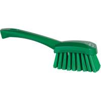 Brosse &agrave; r&eacute;curer avec manche court, Soies Doux, Longueur de 10-1/2", Vert Pryde Industrial Inc.