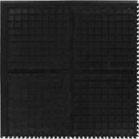 Tuile de centre modulaire Hog Heaven III Comfort, Ondul&eacute;, 3' x 3' x 3/4", Noir, Nitrile Pryde Industrial Inc.