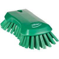 Brosse &agrave; main, Soies Tr&egrave;s ferme, Longueur de 9-1/10", Vert Pryde Industrial Inc.
