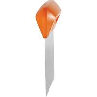 Flexible Stainless Steel Dough Cutter/Scraper, Orange, 4-1/2" W x 5-3/4" L Pryde Industrial Inc.