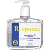Response&reg; Hand Sanitizer Gel with Aloe, 250 ml, Pump Bottle, 70% Alcohol Pryde Industrial Inc.