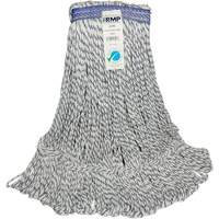 Candy-Striped Mop Head, Floor Finishing, Synthetic, Loop Style Pryde Industrial Inc.