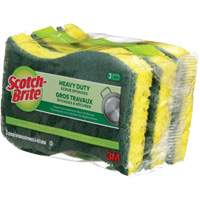 Scotch-Brite&reg; Heavy Duty Scrub Sponge, Scrubbing, 2-3/5" W x 4-2/5" L Pryde Industrial Inc.