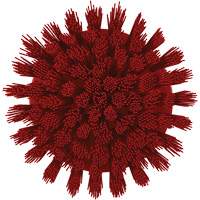 Brosse ronde HyDrive pour perceuse, Soies Tr&egrave;s ferme, Longueur de 3-1/10", Rouge Pryde Industrial Inc.