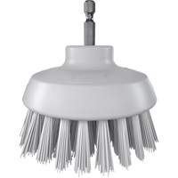 Brosse ronde HyDrive pour perceuse, Soies Tr&egrave;s ferme, Longueur de 3-1/10", Blanc Pryde Industrial Inc.