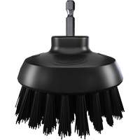 Brosse ronde HyDrive pour perceuse, Soies Tr&egrave;s ferme, Longueur de 3-1/10", Noir Pryde Industrial Inc.