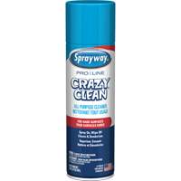 Nettoyant tout usage Pro Line Crazy Clean, 19 oz., Canette a&eacute;rosol Pryde Industrial Inc.