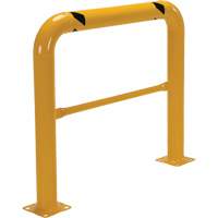High Profile Machinery Guards, 4' W x 3.5' H, Yellow Pryde Industrial Inc.