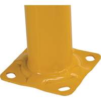 High Profile Machinery Guards, 4' W x 3.5' H, Yellow Pryde Industrial Inc.
