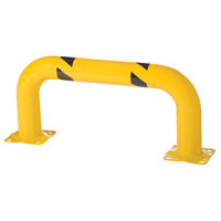 Low Profile Rack Guards, 3' W x 1.4' H, Yellow Pryde Industrial Inc.