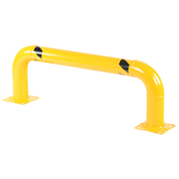 Low Profile Rack Guards, 4' W x 1.4' H, Yellow Pryde Industrial Inc.