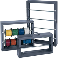SUPPORT BOBINES DE FILMETALLIQUE (1 TIGE), De base, 6" la x 26-1/8" p x 10-3/8" h Pryde Industrial Inc.