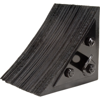Cale de roue, 8" x 8" x 8", Noir Pryde Industrial Inc.