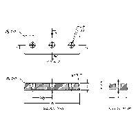 Molded Rubber Dock Guards, Rubber, 30" W x 4" D x 10" H Pryde Industrial Inc.