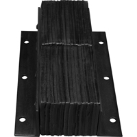 Butoirs de quai lamell&eacute;s, Vertical, Caoutchouc, 11" la x 4" p x 20" h Pryde Industrial Inc.