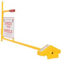 Flag Rail Chock Pryde Industrial Inc.
