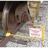 Flag Rail Chock Pryde Industrial Inc.