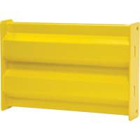 Industrial Safety Guard Rail, Steel, 19" L x 12" H, Safety Yellow Pryde Industrial Inc.