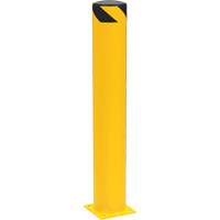 Safety Pipe Bollard, Steel, 42" H x 6-5/8" W, Yellow Pryde Industrial Inc.