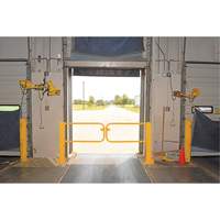 Swivel Dock Gate, 42-1/16" H x 113" W Pryde Industrial Inc.