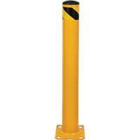 Butoir, Acier, 36" h x 4-1/2" la, Jaune Pryde Industrial Inc.