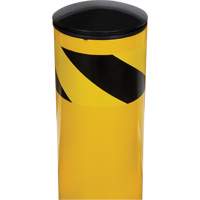 Butoir de s&eacute;curit&eacute;, Acier, 36" h x 5-1/2" la, Jaune Pryde Industrial Inc.