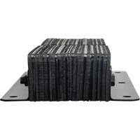 Butoirs de quai lamell&eacute;s, Vertical, Caoutchouc, 11" la x 4" p x 24" h Pryde Industrial Inc.