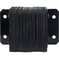 Butoirs de quai lamell&eacute;s, Horizontal, Caoutchouc, 12" la x 4" p x 10" h Pryde Industrial Inc.