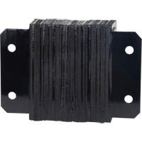 Butoirs de quai lamell&eacute;s, Horizontal, Caoutchouc, 12" la x 4" p x 10" h Pryde Industrial Inc.