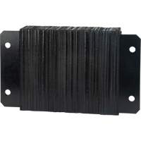 Butoirs de quai lamell&eacute;s, Horizontal, Caoutchouc, 18" la x 4" p x 12" h Pryde Industrial Inc.