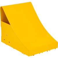 Ice Chocks, Steel, Yellow, 8-1/16" W x 10-5/8" D x 8-13/16" H Pryde Industrial Inc.