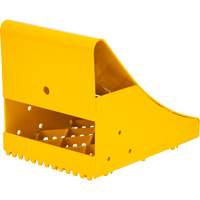 Ice Chocks, Steel, Yellow, 8-1/16" W x 10-5/8" D x 8-13/16" H Pryde Industrial Inc.