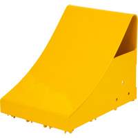 Ice Chocks, Steel, Yellow, 8-1/16" W x 10-5/8" D x 8-13/16" H Pryde Industrial Inc.