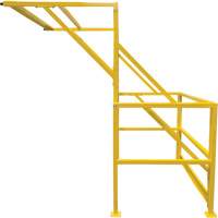 Barri&egrave;re de s&eacute;curit&eacute; pour mezzanine, 70" lo x 77" ha, 78" &eacute;lev&eacute;e, Jaune Pryde Industrial Inc.