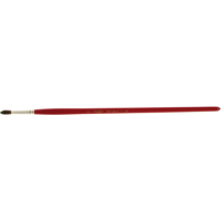Round Marking Paint Brush, 3/16" Brush Width, Camel Hair, Wood Handle Pryde Industrial Inc.
