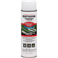 Peinture pour traçage de ligne pour terrain de gymnastique Industrial Choice AF1600, Blanc, 17 oz, Canette a&eacute;rosol Pryde Industrial Inc.